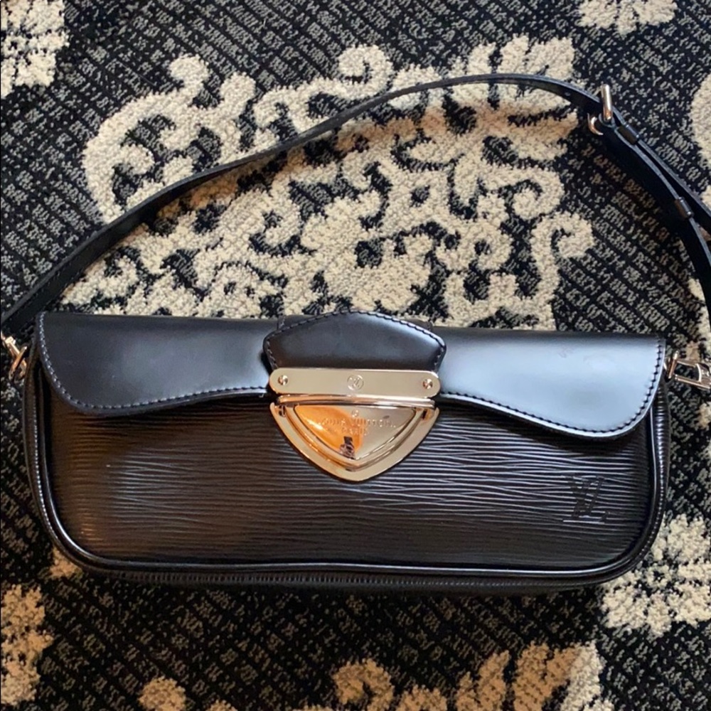 Louis Vuitton mini black long purse